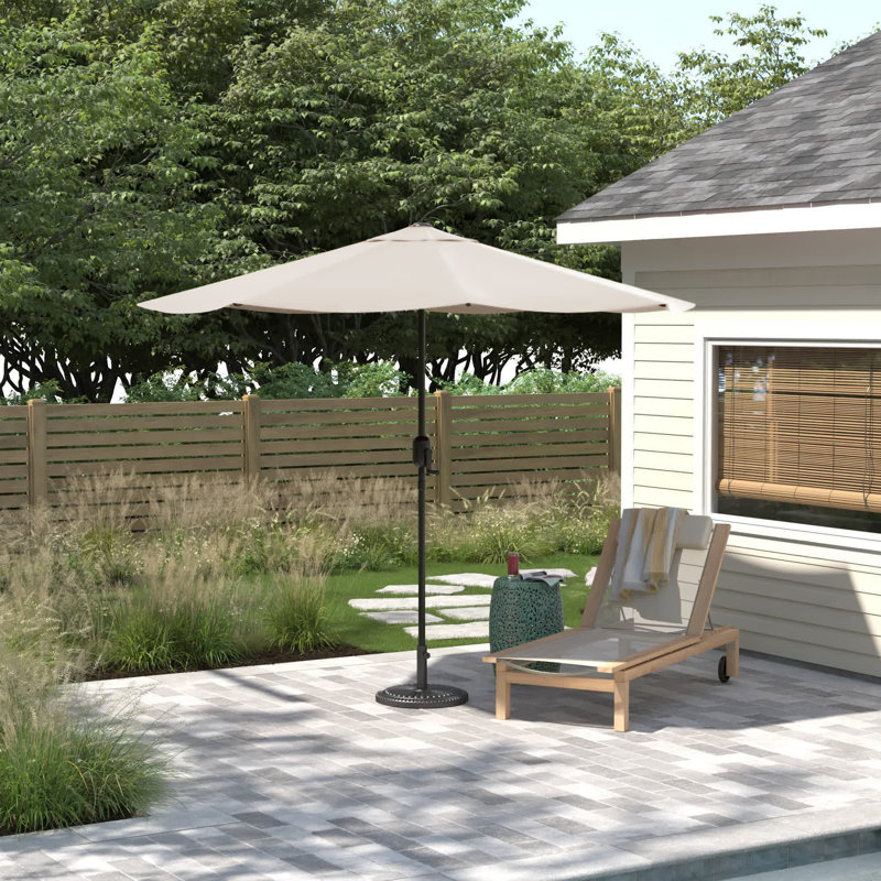 Beachcrest Home™ Kelton Patio Umbrella with Auto Tilt - 10 Beachcrest Home™ Kelton Patio Umbrella with Auto Tilt - 10
